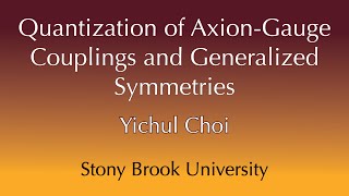 HE Seminar - 2/9/24 - Yichul Choi - Stony Brook University