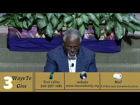 Wednesday Evening Bible Study with Bishop Ron C. Hill 06.05