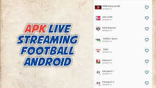 Apk live streaming football