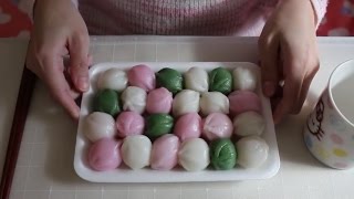 [ASMR] 쫄깃쫄깃 시장표 꿀떡 먹는 소리 Korean Rice Cake, No Talking