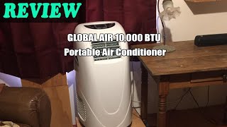 GLOBAL AIR 10,000 BTU Portable Air Conditioner 2022 Review