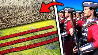 100,000 Musket Line vs GIANT ZOMBIE ARMY - New Ultimate Epic Battle Simulator 2 UEBS 2
