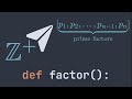 HOW to define a Python function to factor a positive integer? 🐍 Google Colab