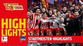 "Ein Sieg der Effizienz!" | Hertha BSC - 1.FC Union Berlin 0:2 | Derbysieger-Highlights | Bundesliga