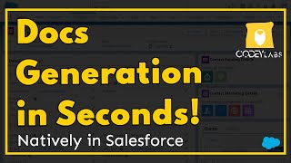 Salesforce Document Generation in Seconds! (Native Editor, No External Tools)