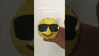 DIY EMOJI PAPER SQUISHY!!