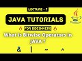 Binary Number System | Bitwise Operators Example in Java (Hindi)