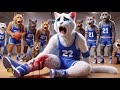 🔥Cat Plays Basketball to Fulfill Dad's Dream🔥#cat #ai #catlover #catvideos #cutecat #aicat