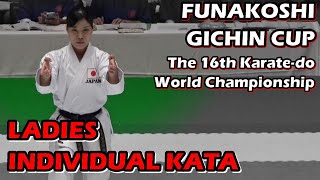 Senior Ladies Individual Kata Final - The 16th Karate-do World Championship