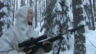 Toppjakt med Trude Granhus av Kristoffer Clausen, Capercaillie hunting