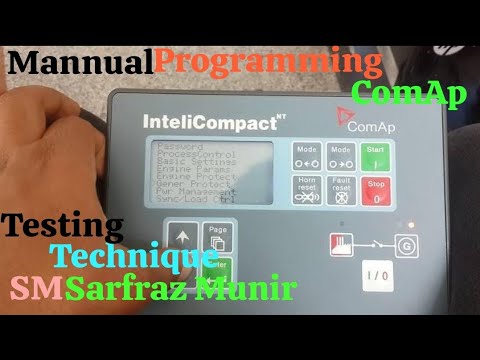 Intelilite Amf25 Comap Controller Complete Configuration Programming