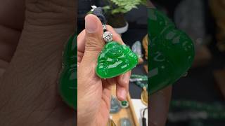 满绿天然翡翠佛公，喜欢可截图私信我询价哦 #jadeite #翡翠直播 #jade #收藏品 #live #资产规划 #翡翠玉 #翡翠吊墜 #翡翠 #资产配置