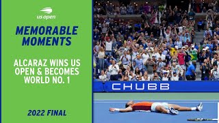 Championship Point | Carlos Alcaraz's Title-Winning Moment | 2022 US Open