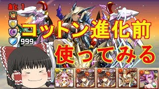 【パズドラ】コットン月間～進化前でソニア＝グラン～【ゆっくり実況】