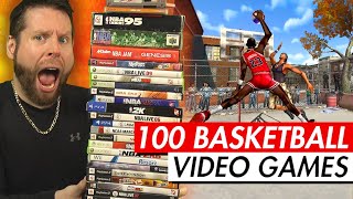 Dunking a BASKETBALL on 100 VIDEO GAMES!