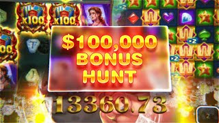 HUGE $100,000 Bonus Hunt Opening! (61 Bonuses)
