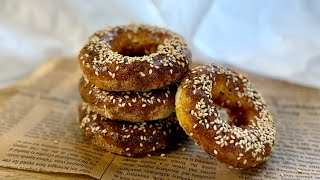 2 INGREDIENT KETO BAGELS Recipe for a Quick Low Carb Breakfast.