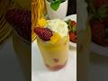 Mango strawberry cream shake receipe#shorts #mango #strawberry #cream #shake #drink #viral #yummy