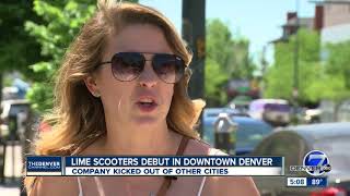 Lime launches dockless electric scooter program in Denver