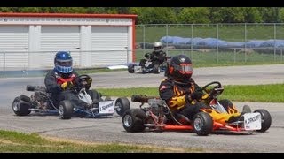 Vintage Karts at Camden G\u0026J Kartway Aug 2012 - VKA