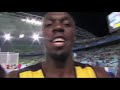 世界最速の男　ウサインボルトの走り！！　 陸上 usain bolt