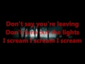 Steps Scared Of The Dark Lyrics
