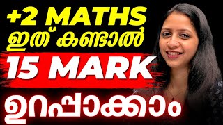 +2 Maths Christmas Exam | Application Of Derivatives and Application of Integrals | Sure Questions