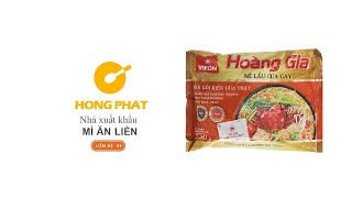 HỒNG PHÁT Nhà Xuất Khẩu: Mì Lẩu Cua Cay Vifon Hoàng Gia Gói 130g (Có Gói Riêu Cua Thật)