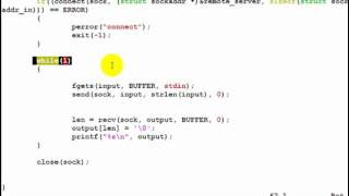 Tcp Echo Client Using Sockets