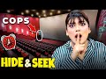 I Hid In A Mall Movie Theatre Secretly Challenge | *Police Agyi *😭 | Mahjabeen Ali