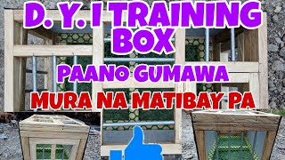 MURANG TRAINING BOX! SARILING DESIGN!GOOOOOD