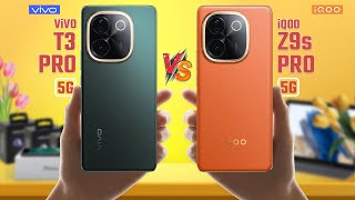 ViVO T3 Pro Vs iQOO Z9s Pro | Full Comparison 🔥 Which One Is Better?