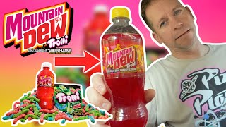 Review Of The New Mountaindew Cherry Lemon Trolli Zero Sugar And Its