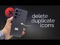 How to Delete Duplicate Icons on Android Phone (tutorial)