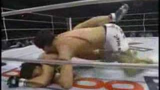 Alavutdin Gadzhiyev vs Hikaru Sato bottom guard knockout