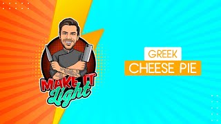 Light Greek Cheese Pie | Make It Light | Akis Petretzikis