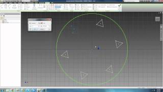 Autodesk Inventor Tutorial 15, Circular Pattern
