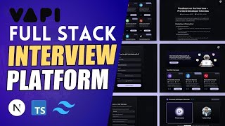 Full Stack Real Time AI Voice Agent Interview Platform with Nextjs, VAPI, Reactjs & Firebase