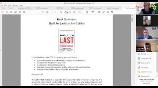 BookCLUB Review of Jim Collins Classic "Built to last"