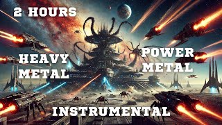 The Final Frontier: Instrumental Heavy & Power Metal Journey | 2 Hours