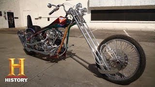 Counting Cars: Danny's 70s Style PSYCHEDELIC CHOPPER (Season 6) | History