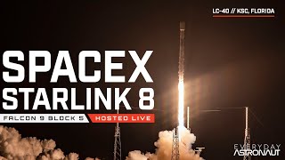 Watch SpaceX Launch 58 Starlink Satellites PLUS 3 others SkySat satellites!
