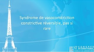 SRLF 2015 - Ces céphalées qui doivent nous inquiéter - A. DUCROS