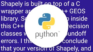 Polygon Intersection with Line | Python Shapely