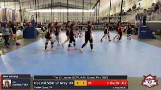 Battle U17 vs. Coastal VBC 17 Grey (2025.02.22)