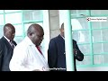 see how cs kindiki arrived at ihururu rehab centre in nyeri amid rains