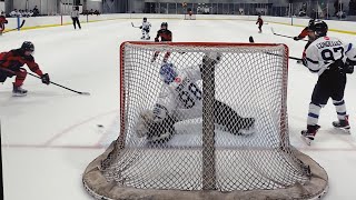 2024 Goalie #88 saves - game vs NJ Rockets at AAA Prospects by SI, Buffalo, NY