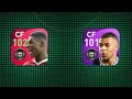 THE BEST DUO IN PES MOBILE 🔥 RASHFORD 102 + MBAPPE 101 🔥