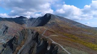 Exploring around Keno City, Yukon