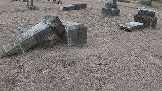 Investigation underway after hundreds of headstones damaged at Waxahachie City Cemetery